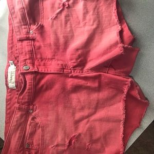 Torrid shorts size 16 distressed